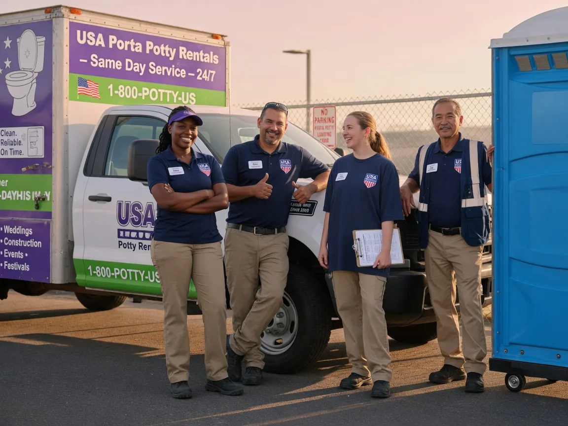 Porta Potty Rental company in Columbus, OH