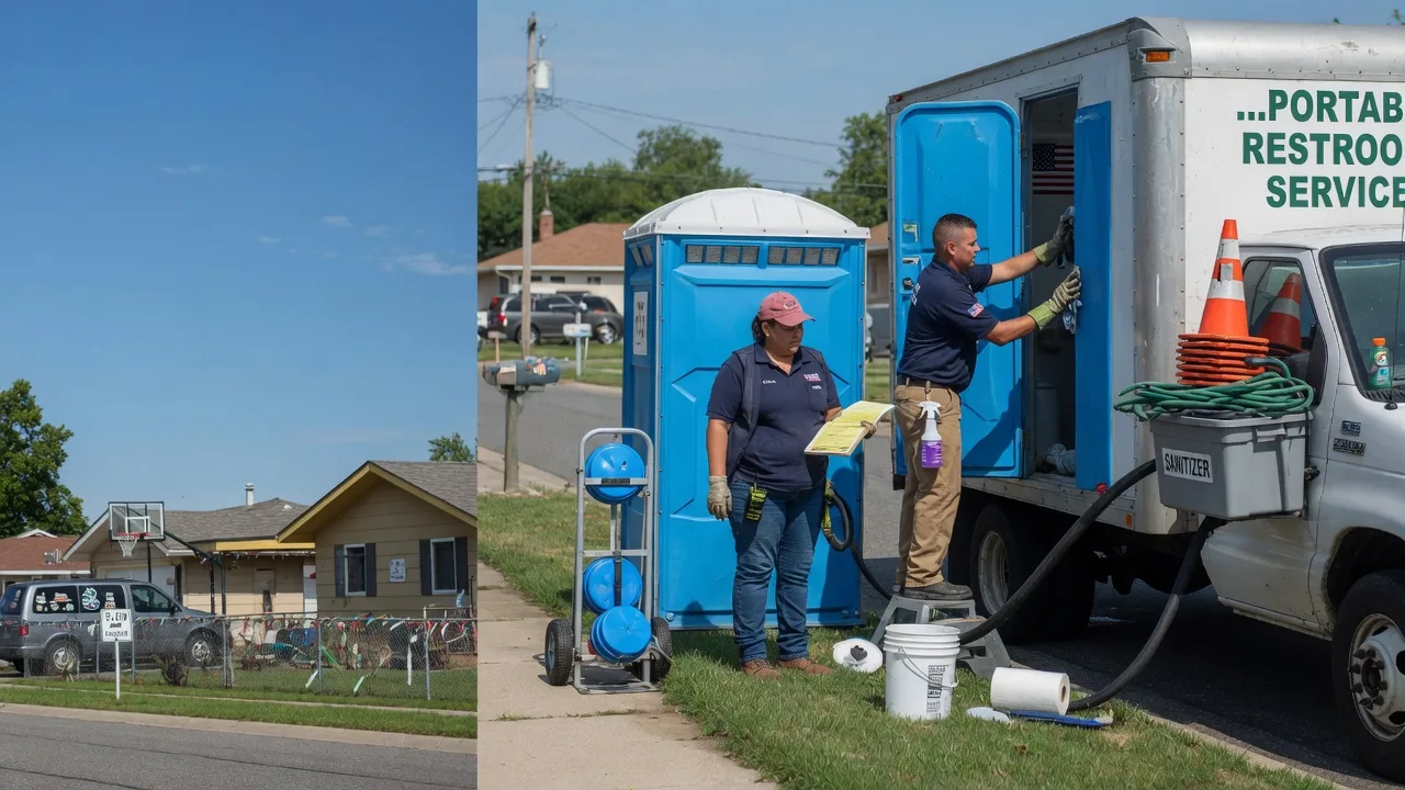 Portable Toilet Rental in Columbus, OH near me